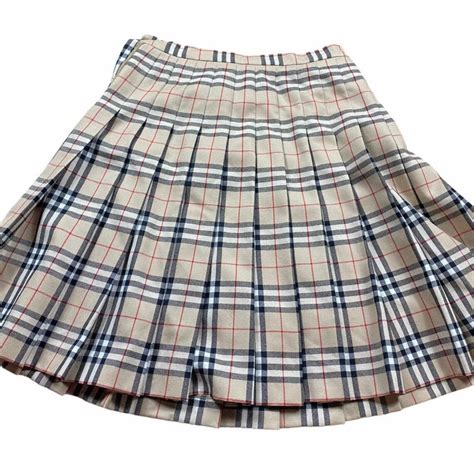 burberry style tennis skirt|burberry skirt vintage.